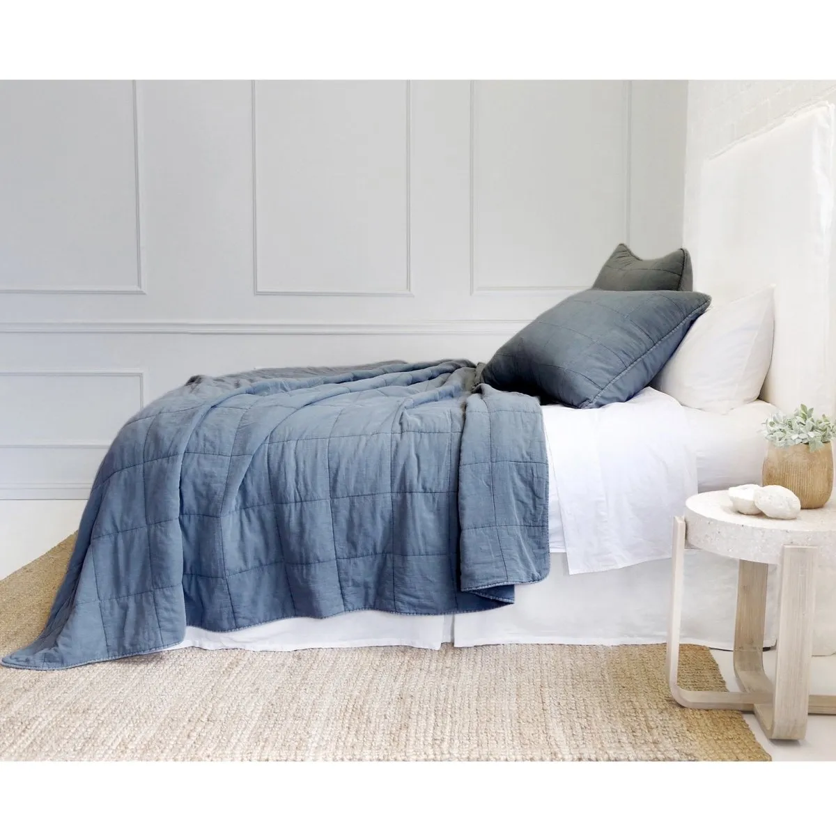 Antwerp Navy Coverlets by Pom Pom at Home