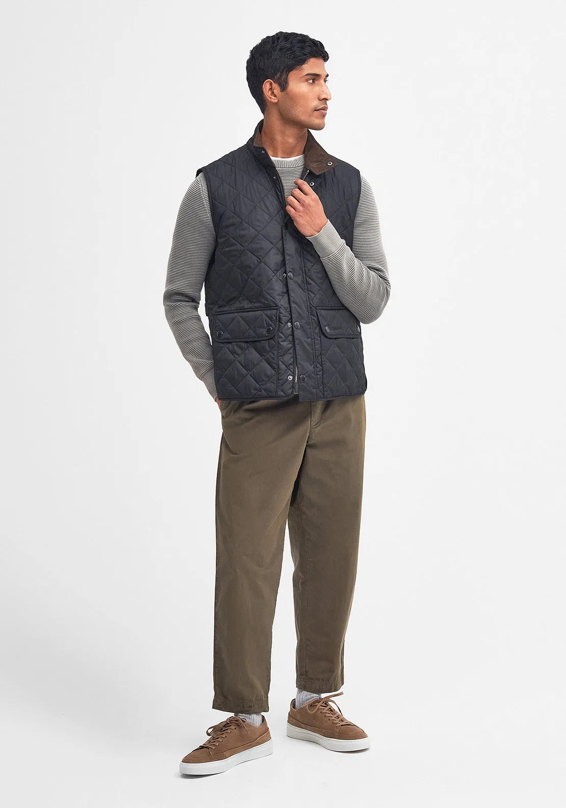 Barbour Men’s New Lowerdale Gilet, Navy