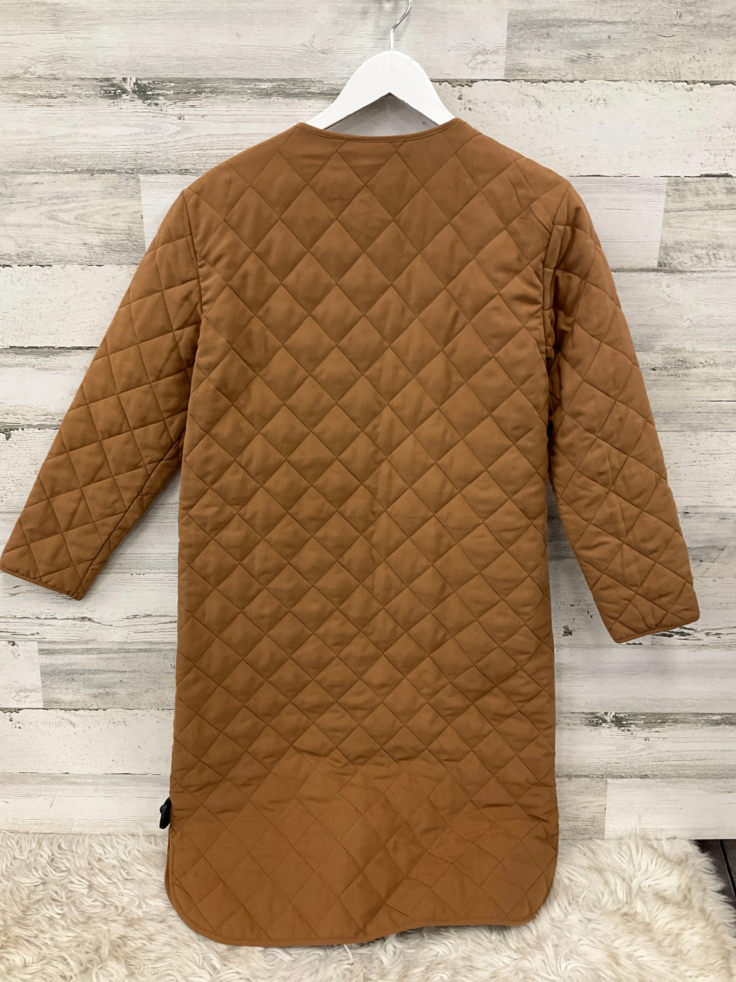 Coat Puffer & Quilted By Bb Dakota In Tan, Size: S