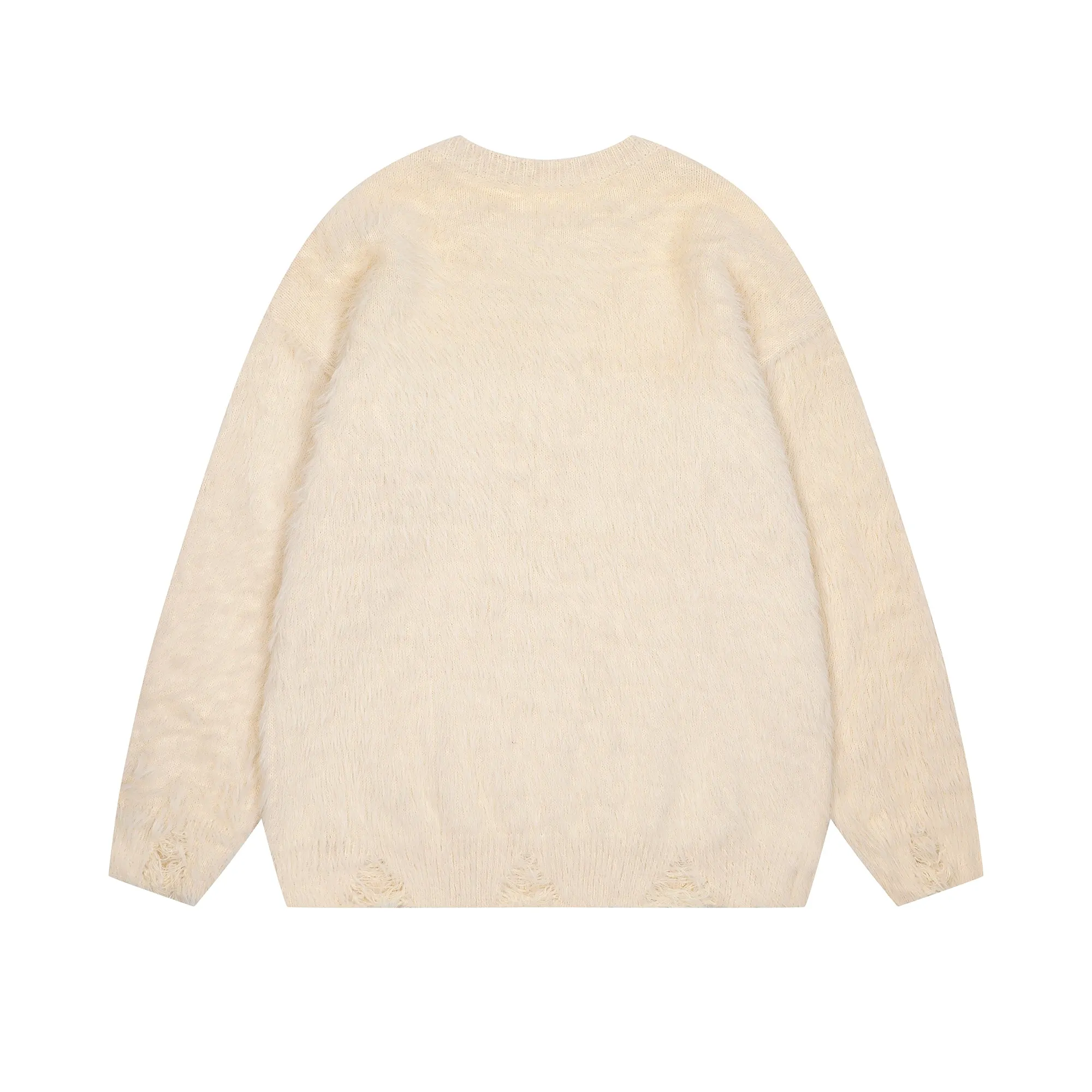 Faire Echo arm letter Leisure style sweater