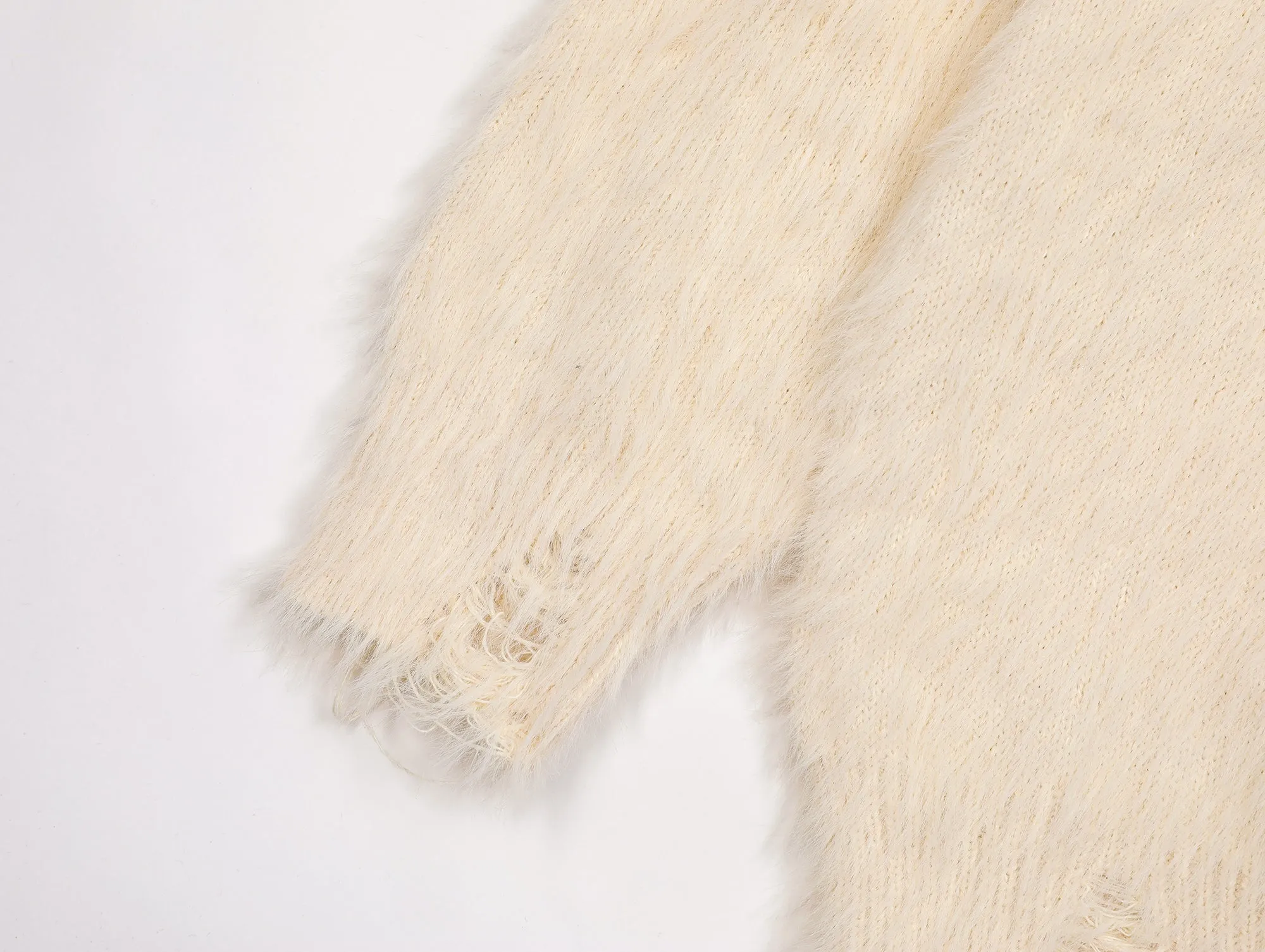 Faire Echo arm letter Leisure style sweater