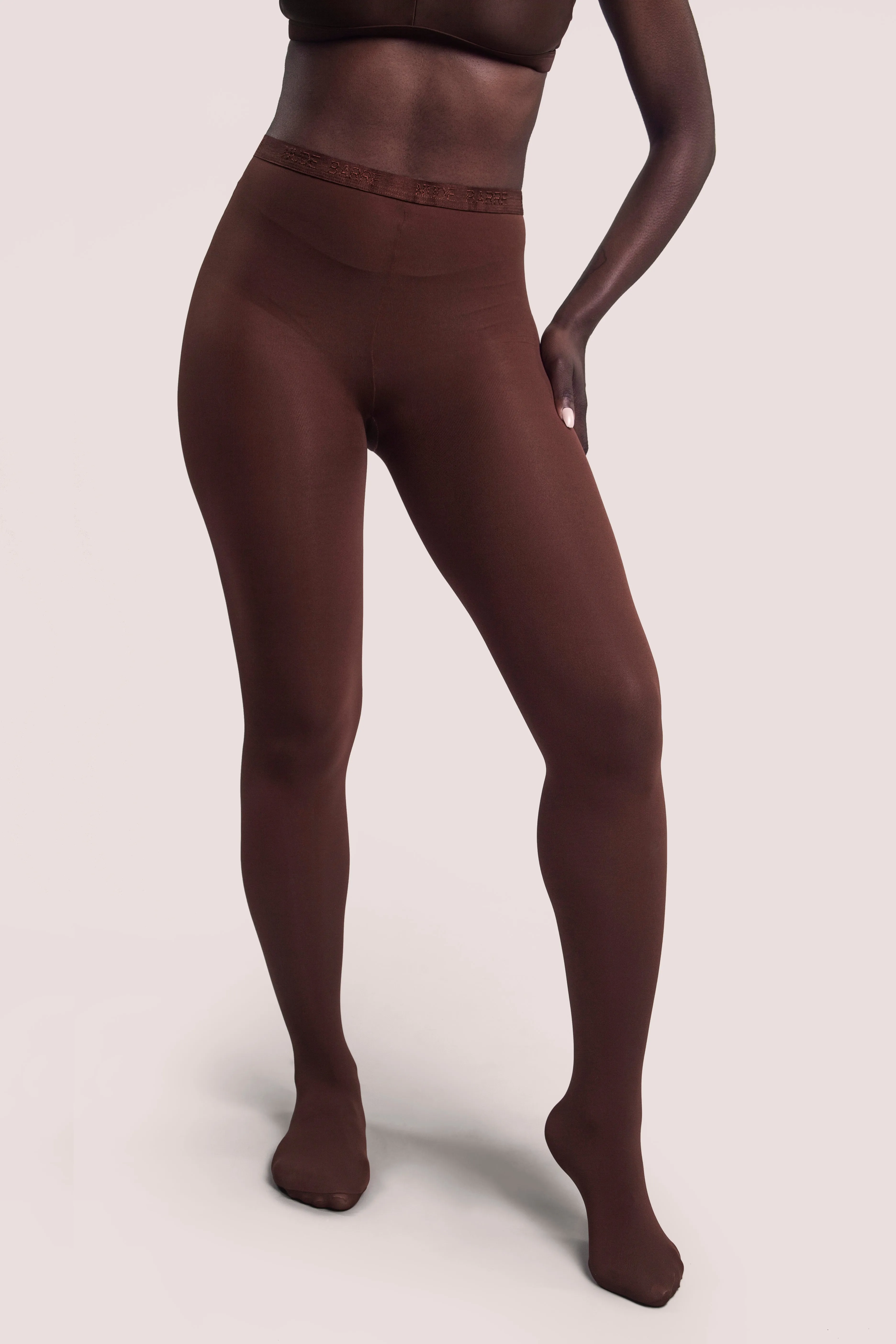 Footed Opaque Tights