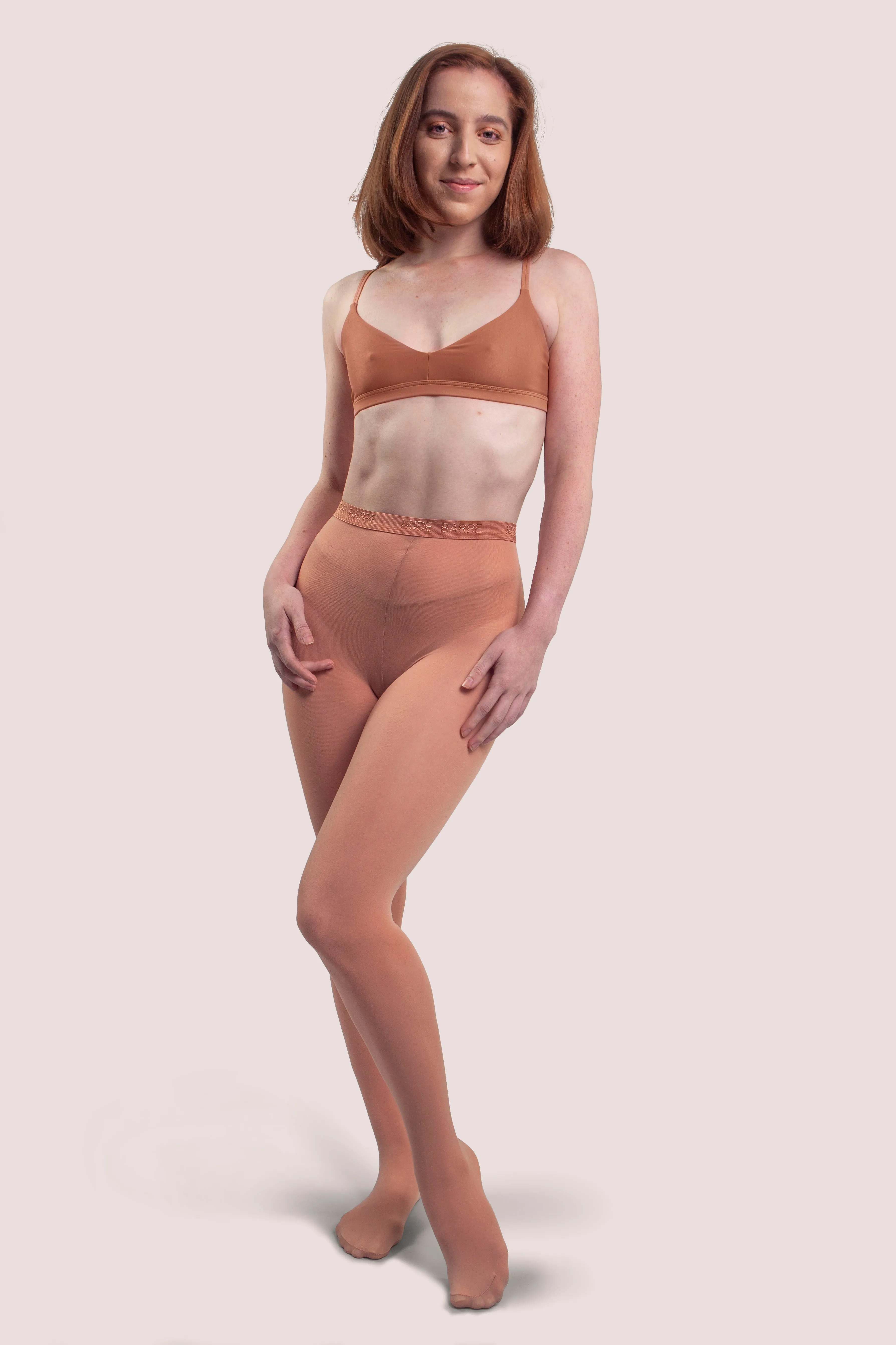 Footed Opaque Tights