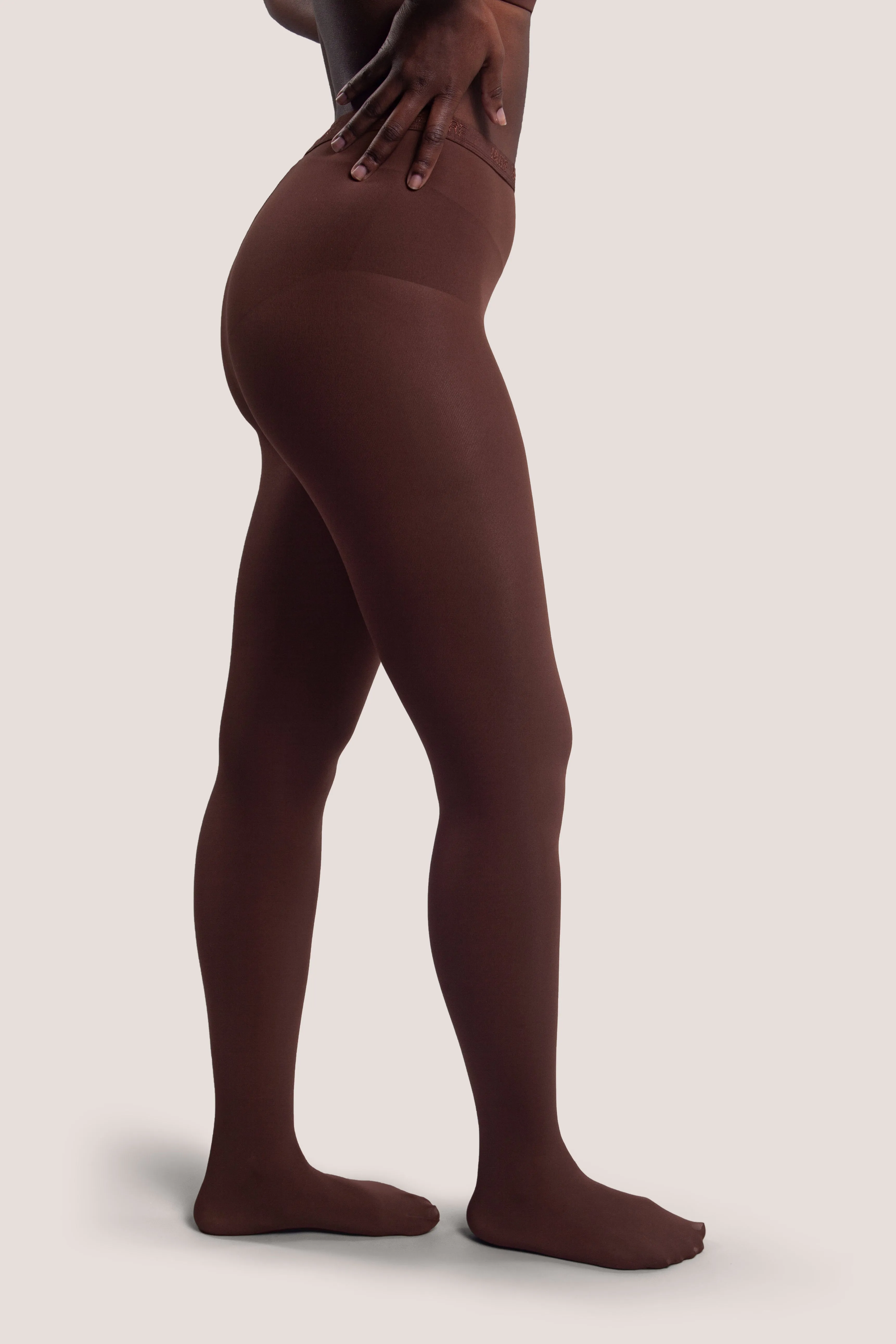 Footed Opaque Tights