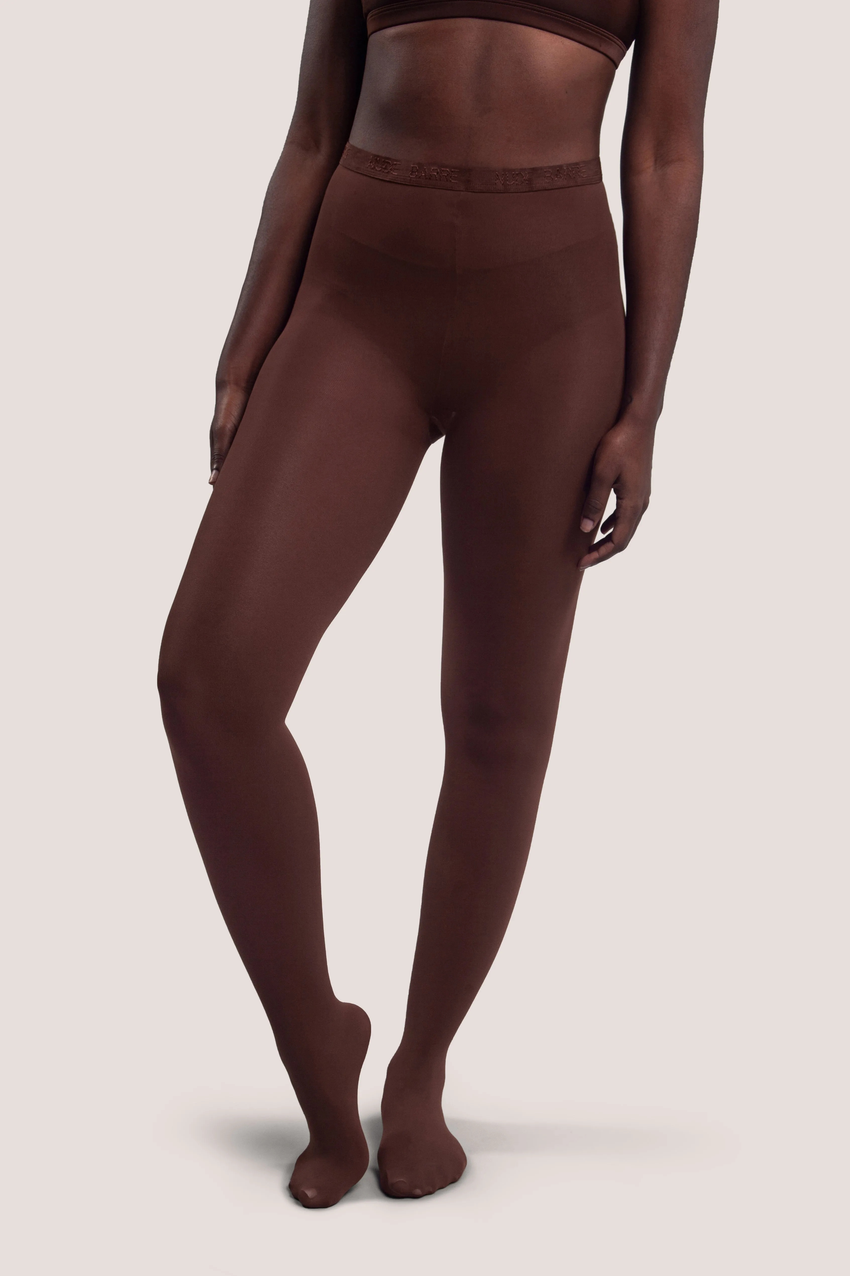Footed Opaque Tights