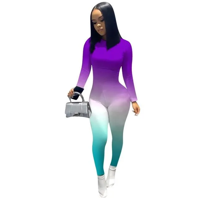 Gradient Casual Fitness Rompers F2082
