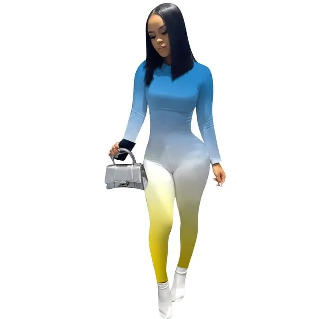 Gradient Casual Fitness Rompers F2082