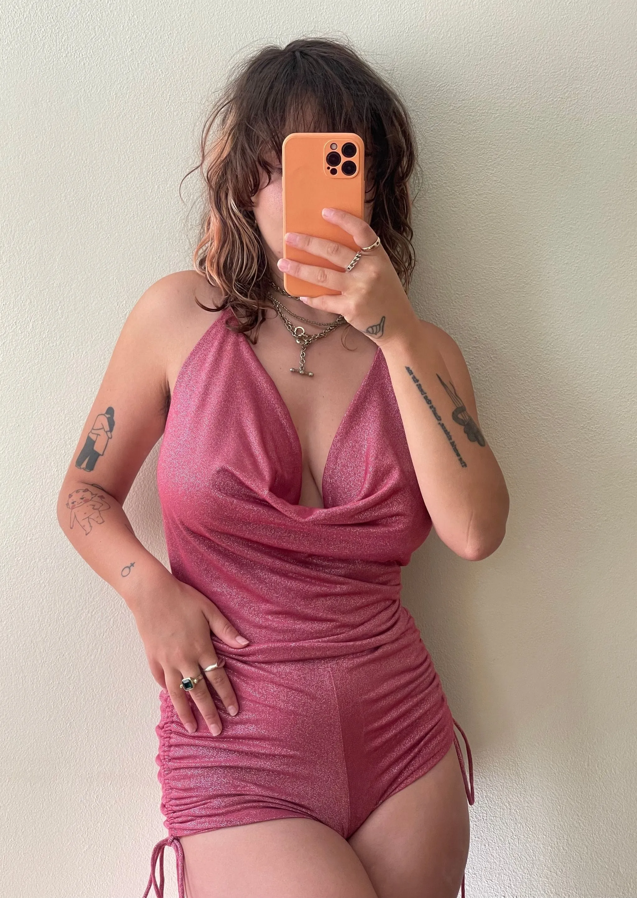 Halter Cowl Neck Top