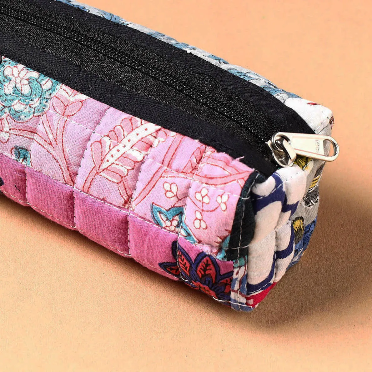 Handcrafted Quilted Patchwork Multipurpose Pencil Pouch 119