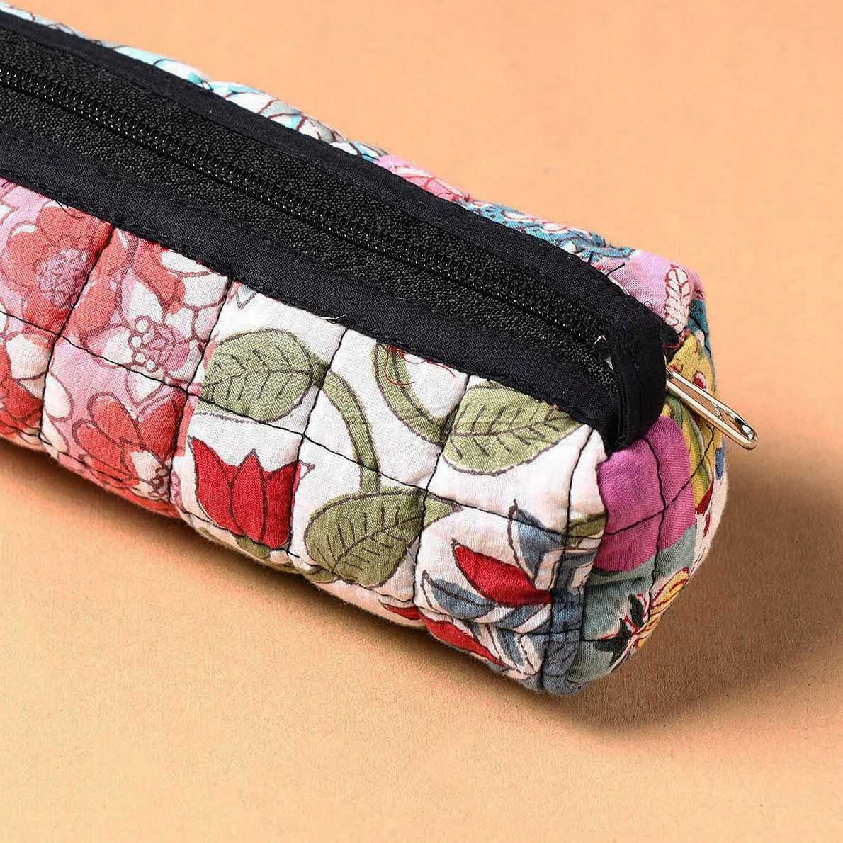 Handcrafted Quilted Patchwork Multipurpose Pencil Pouch 28