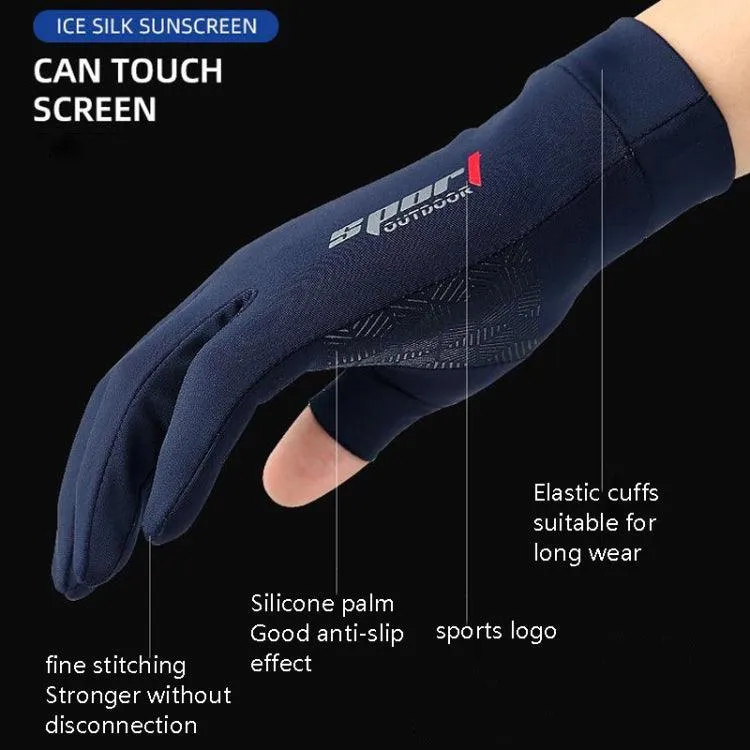 High-Performance Elastic Fishing and Fitness Gloves for Men and Women