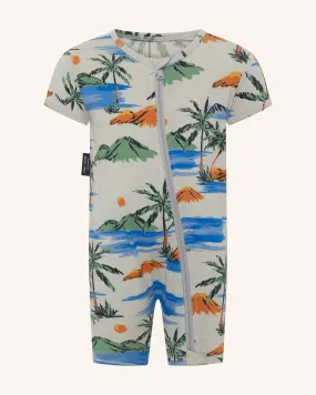Island Getaway Zip Romper