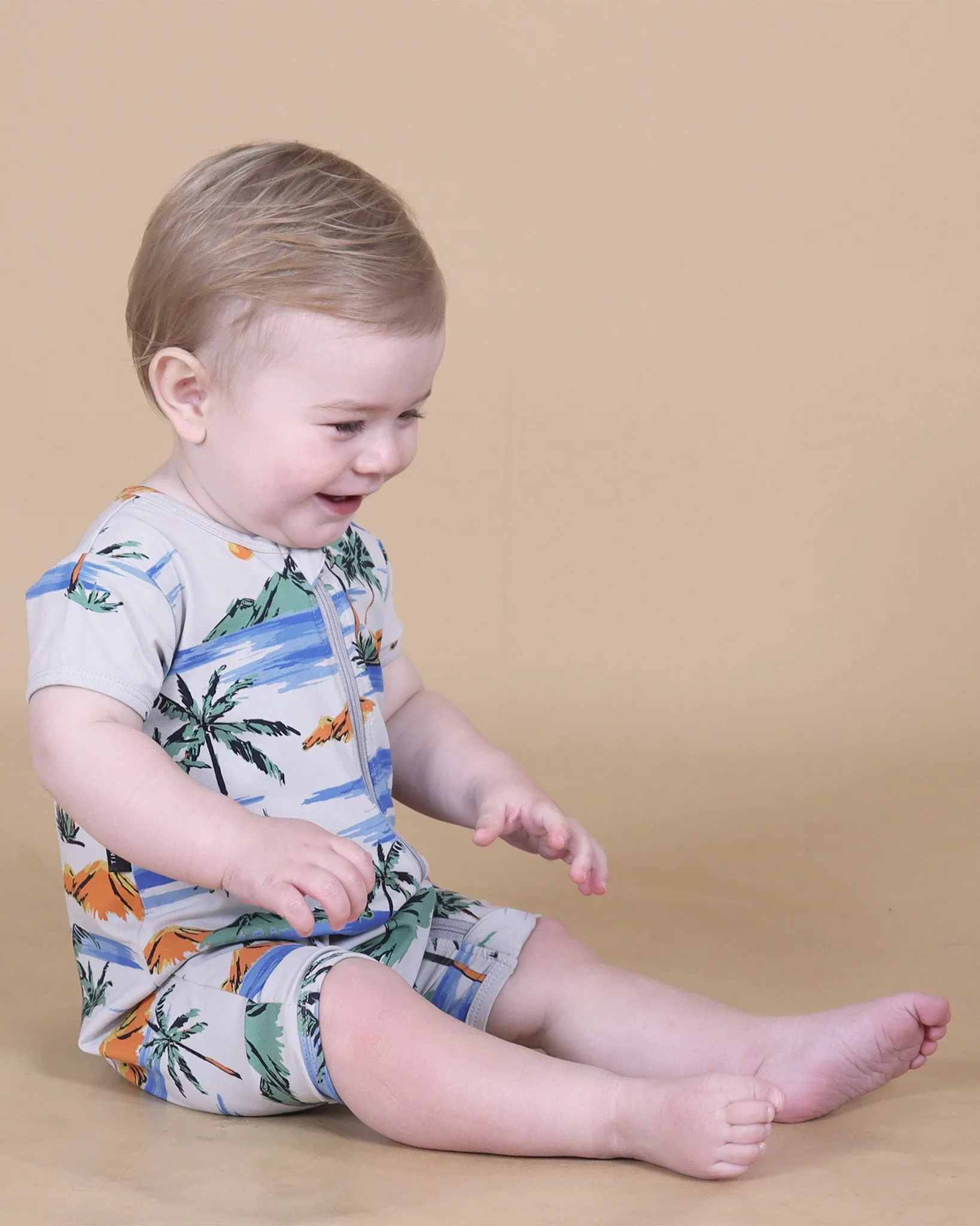 Island Getaway Zip Romper