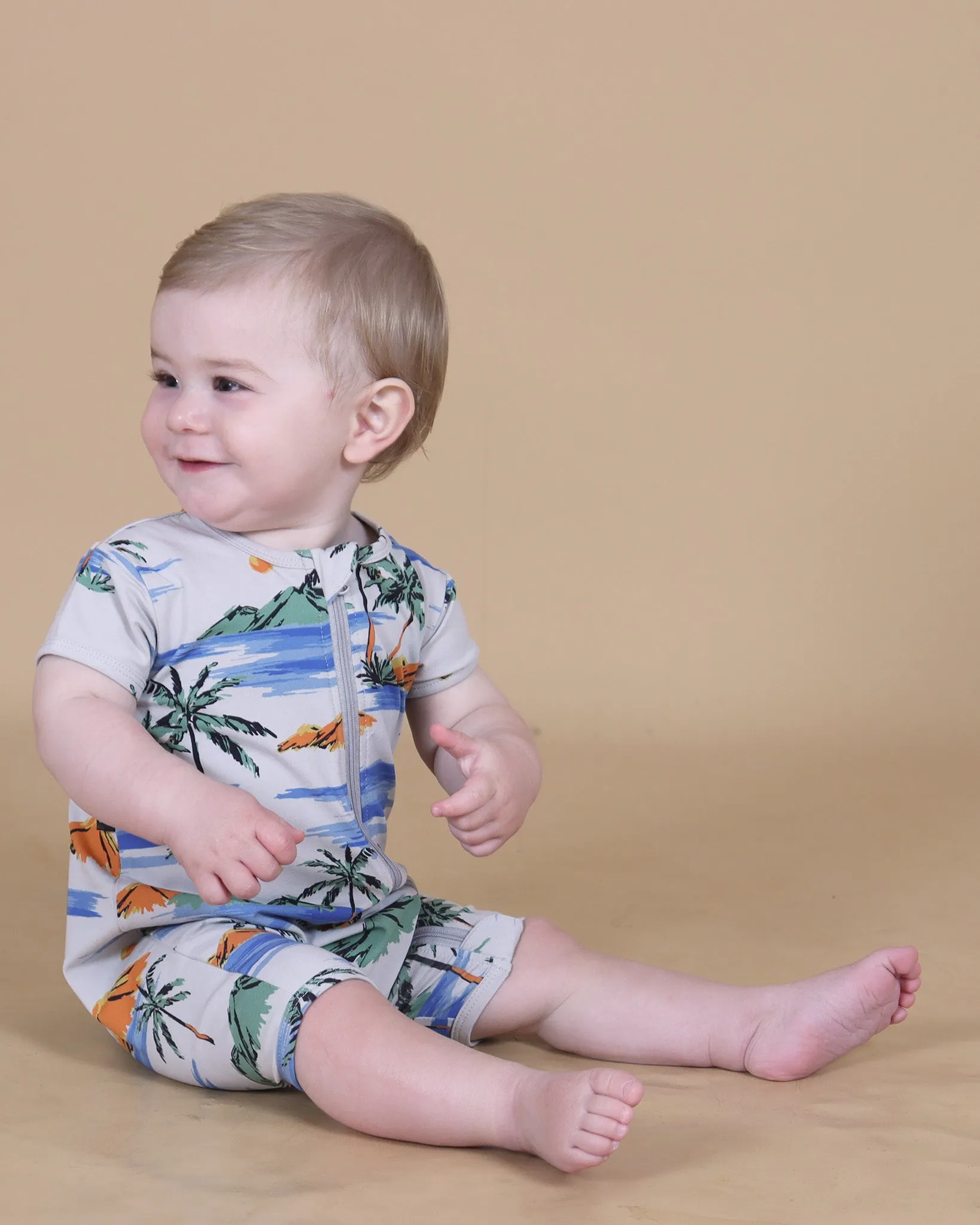 Island Getaway Zip Romper