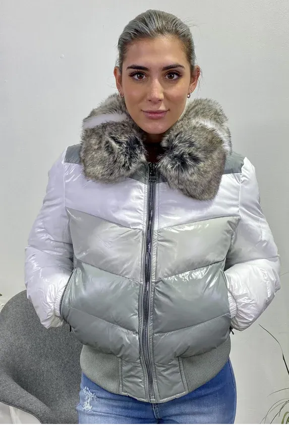 JORDAN CRAIG WOMEN'S SUGAR HILL PUFFER JACKET (ARCTIC WHITE)