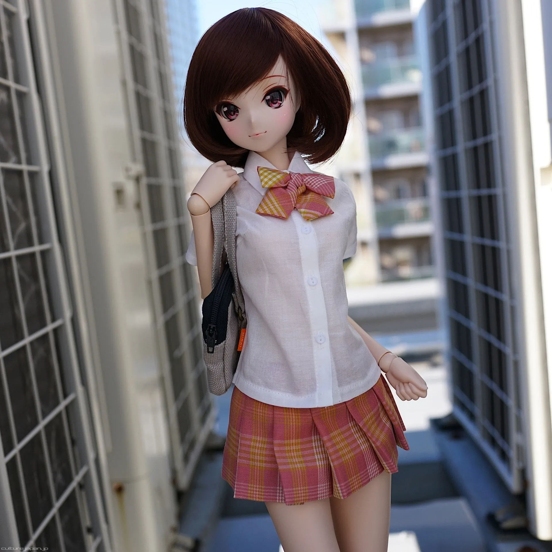 Mirai High School Uniform (Peach)