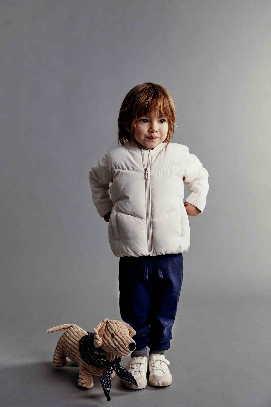 Plain gilet - Ecru