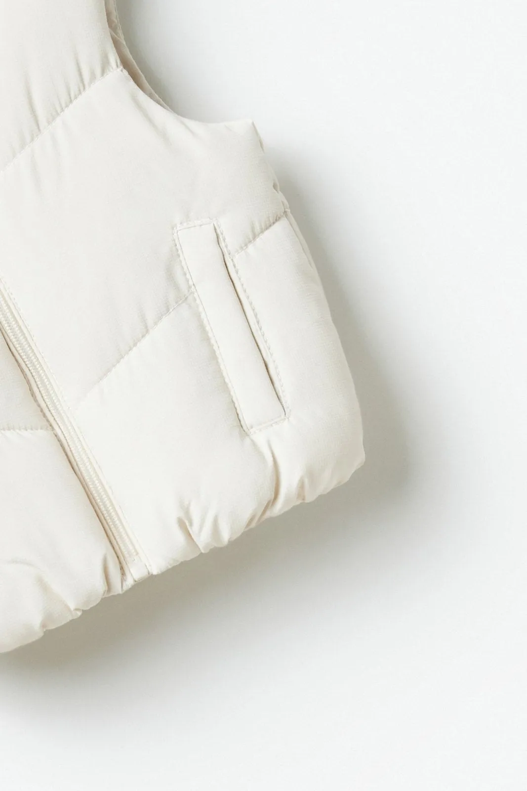 Plain gilet - Ecru