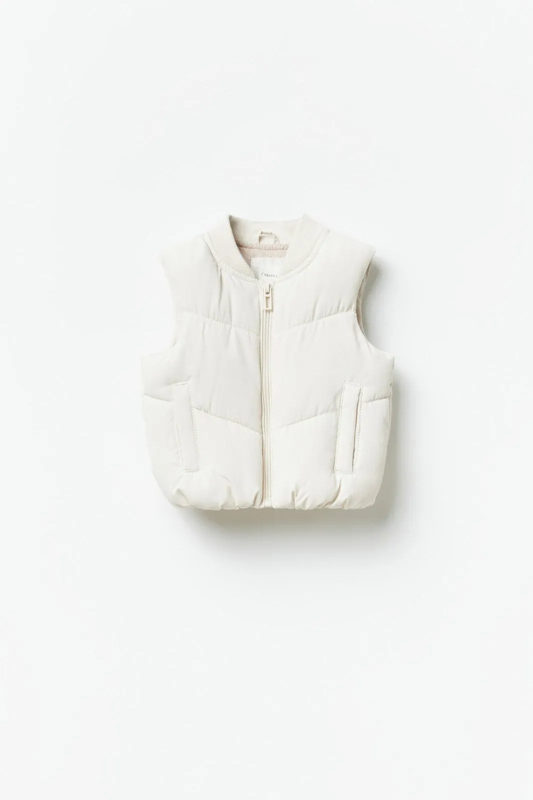 Plain gilet - Ecru