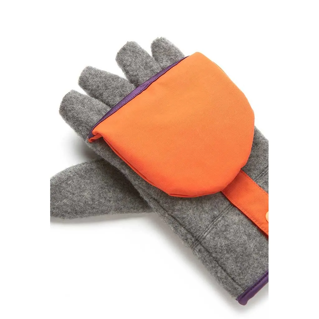 Recycled Wool Fleece Mitten Cover Gloves