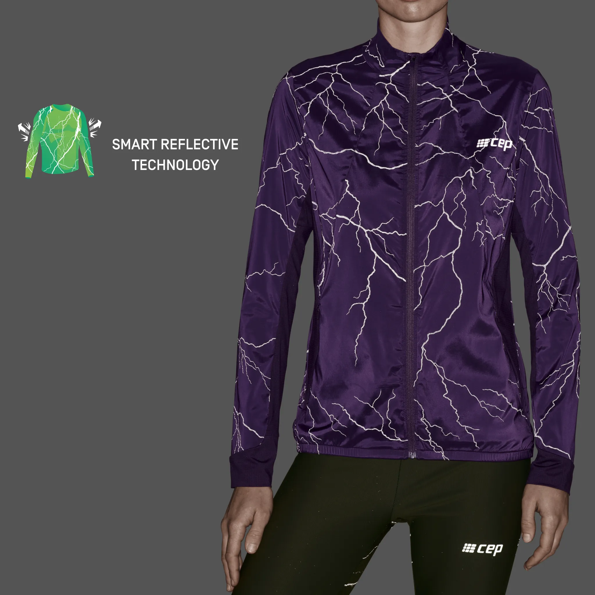 Reflective Windbreaker, Women