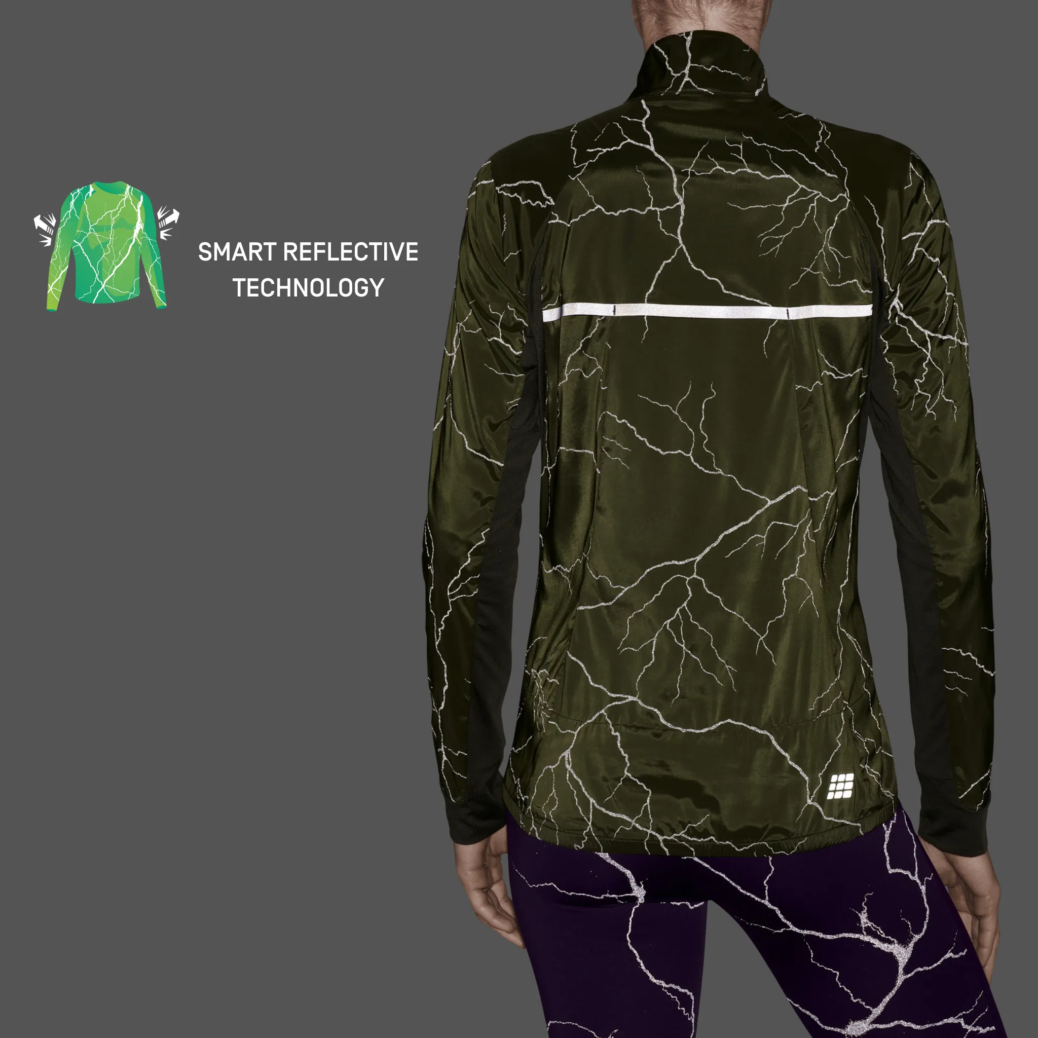 Reflective Windbreaker, Women