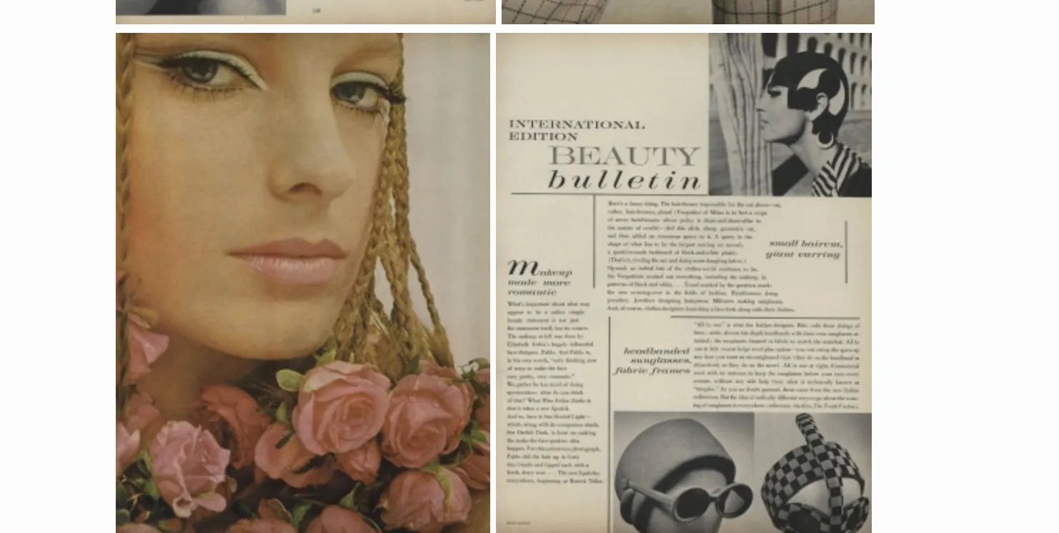 Richard Avedon VOGUE MAGAZINE  RARE MARCH 15, 1966 EDIE SEDGWICK BARBARA Streisand