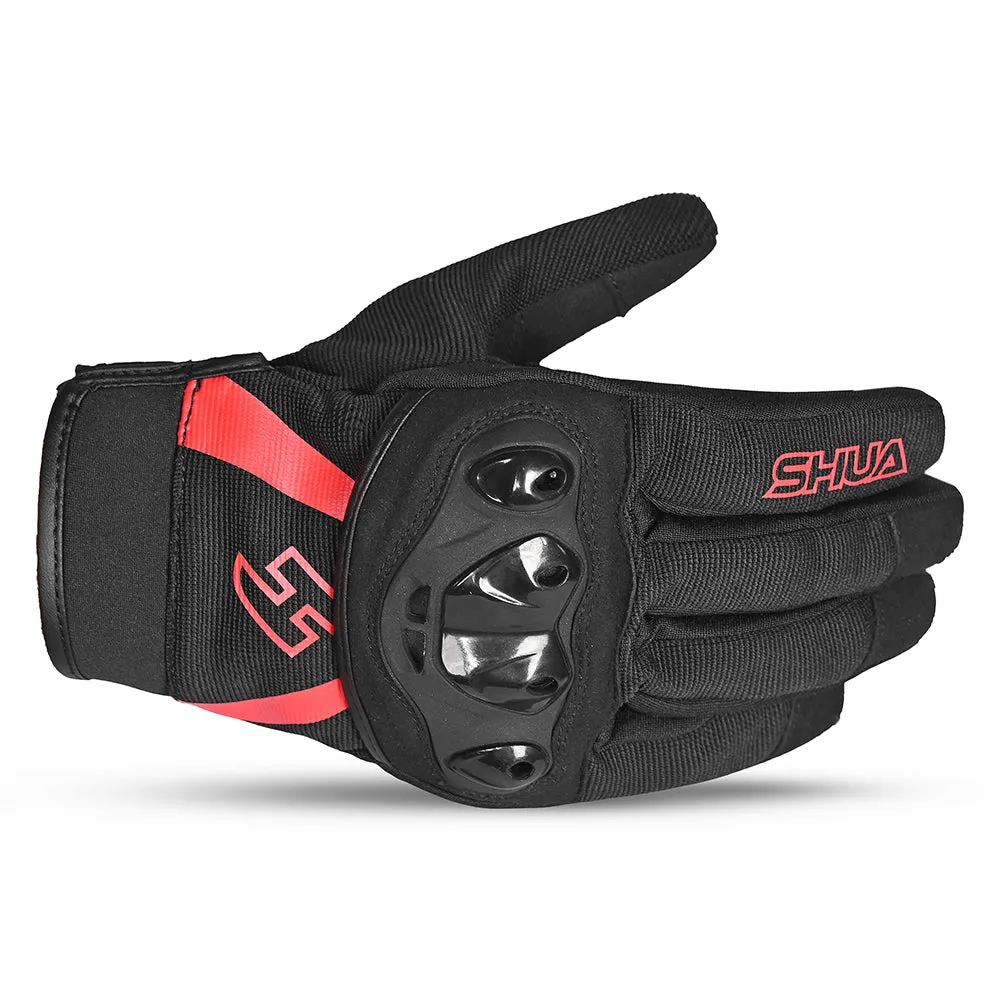 SHUA Shot Lady- Gloves - Black Red