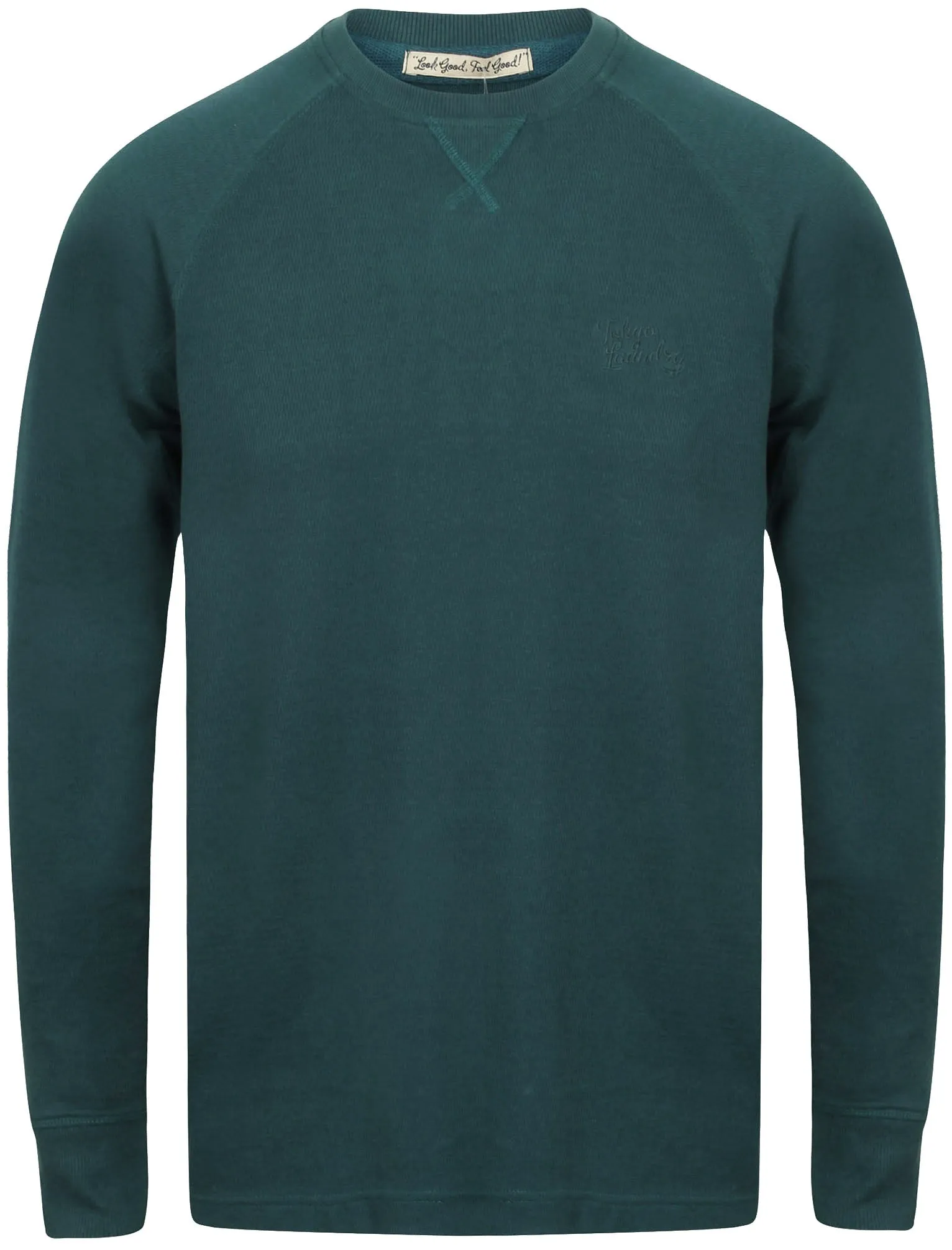 TL Pine Ridge Long Sleeve Top in Tokyo Teal - Tokyo Laundry