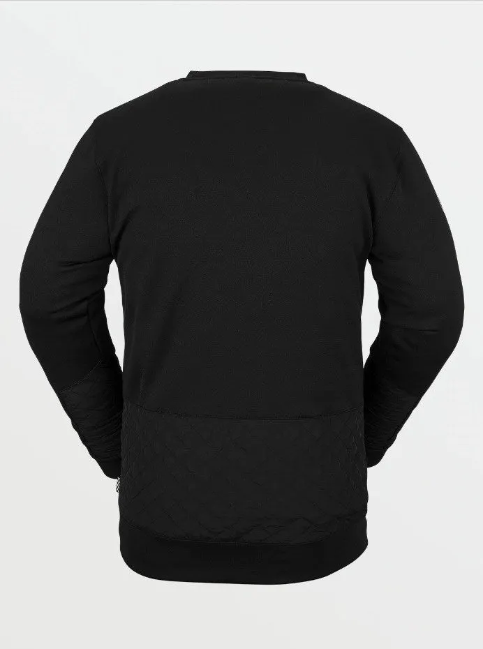 Volcom Let It Storm Crew Fleece Black