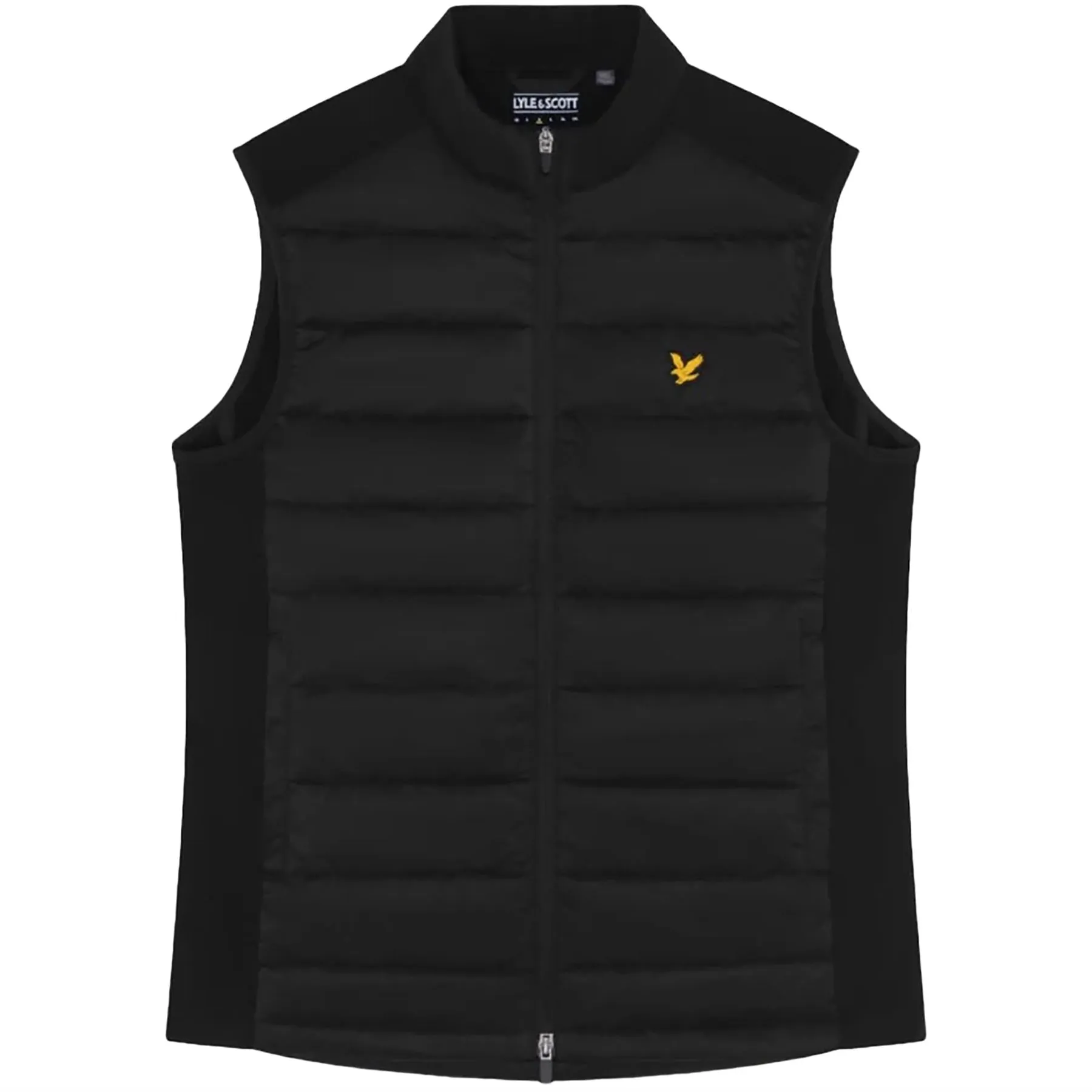 Wadded Golf Gilet Jet Black - AW24