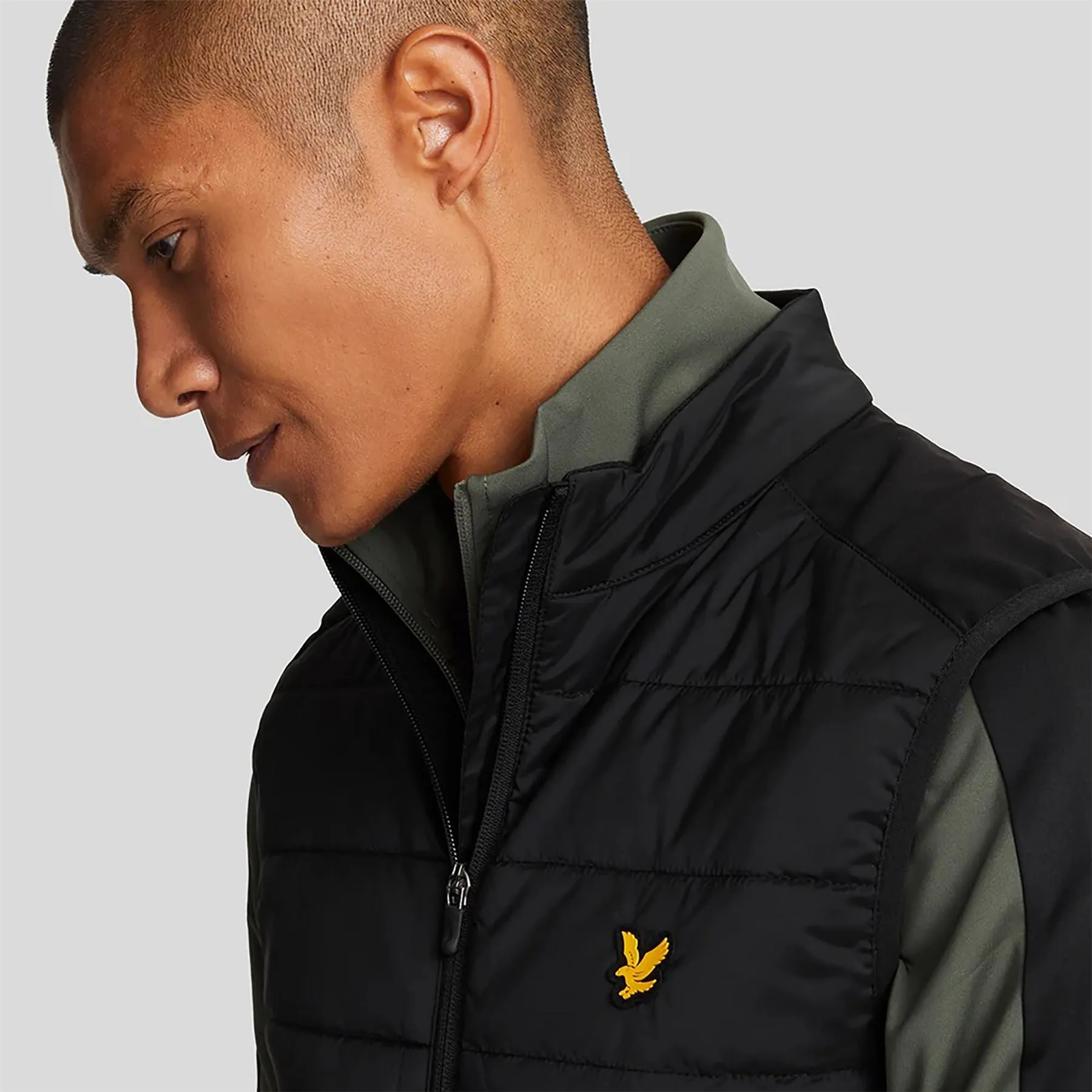 Wadded Golf Gilet Jet Black - AW24