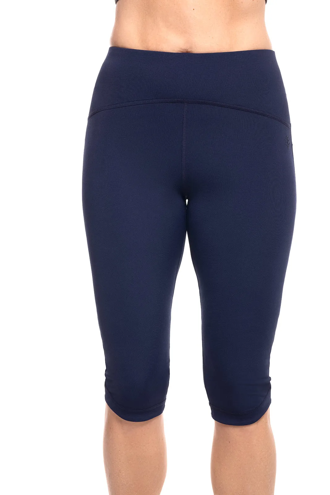 Women's Tulip Swim Capris | Navy