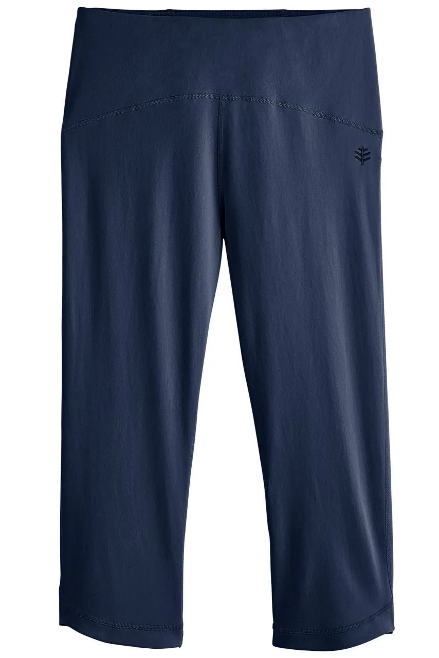 Women's Tulip Swim Capris  |  Navy