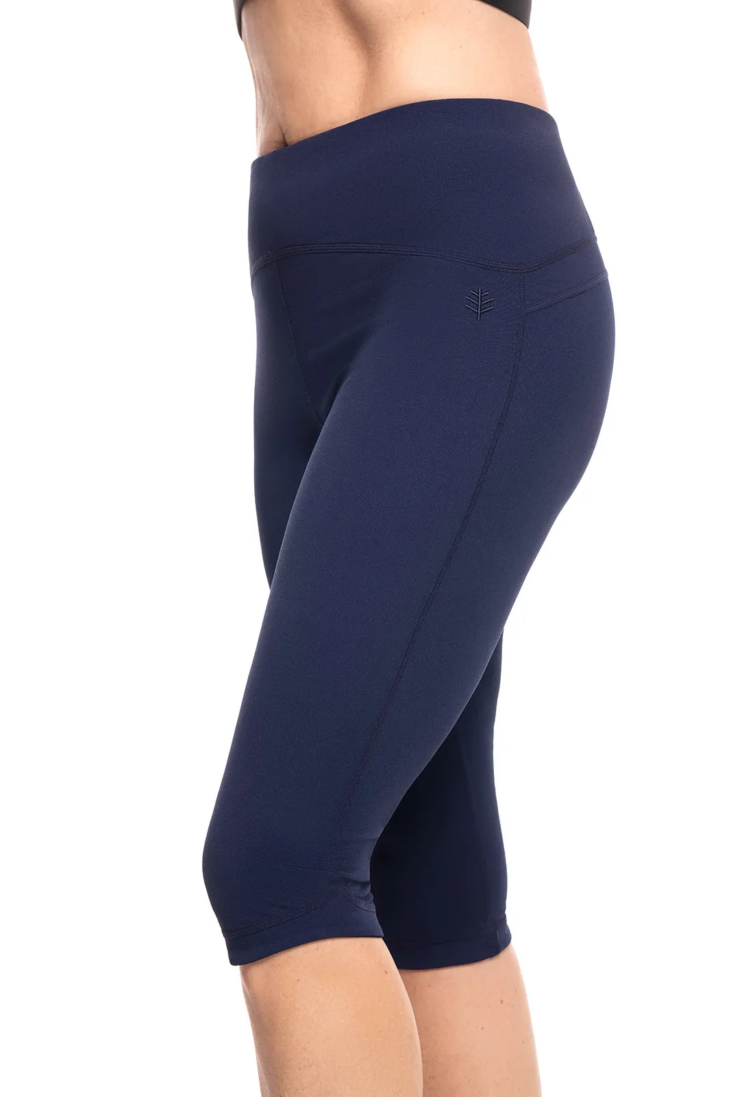 Women's Tulip Swim Capris | Navy