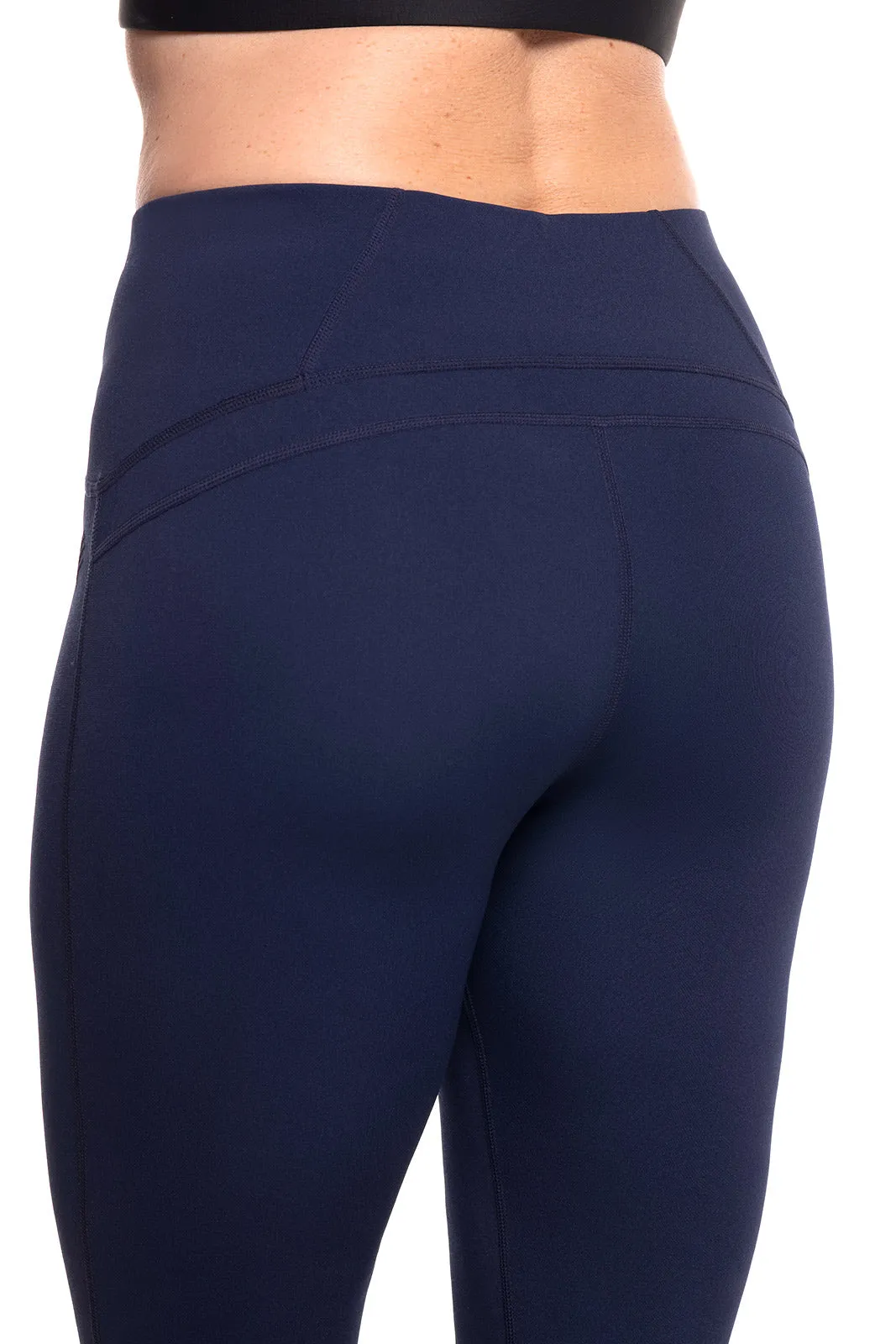 Women's Tulip Swim Capris | Navy