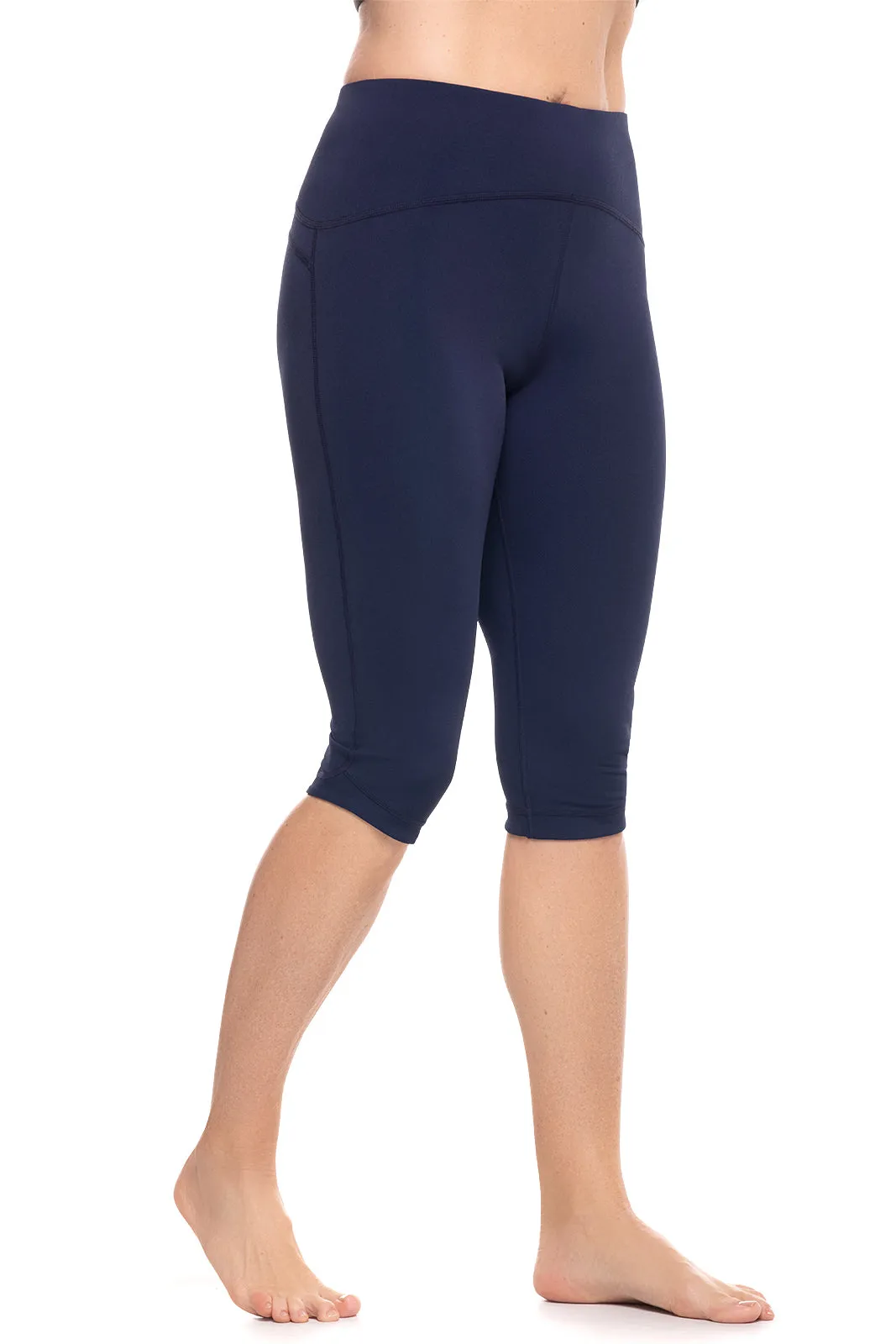 Women's Tulip Swim Capris | Navy