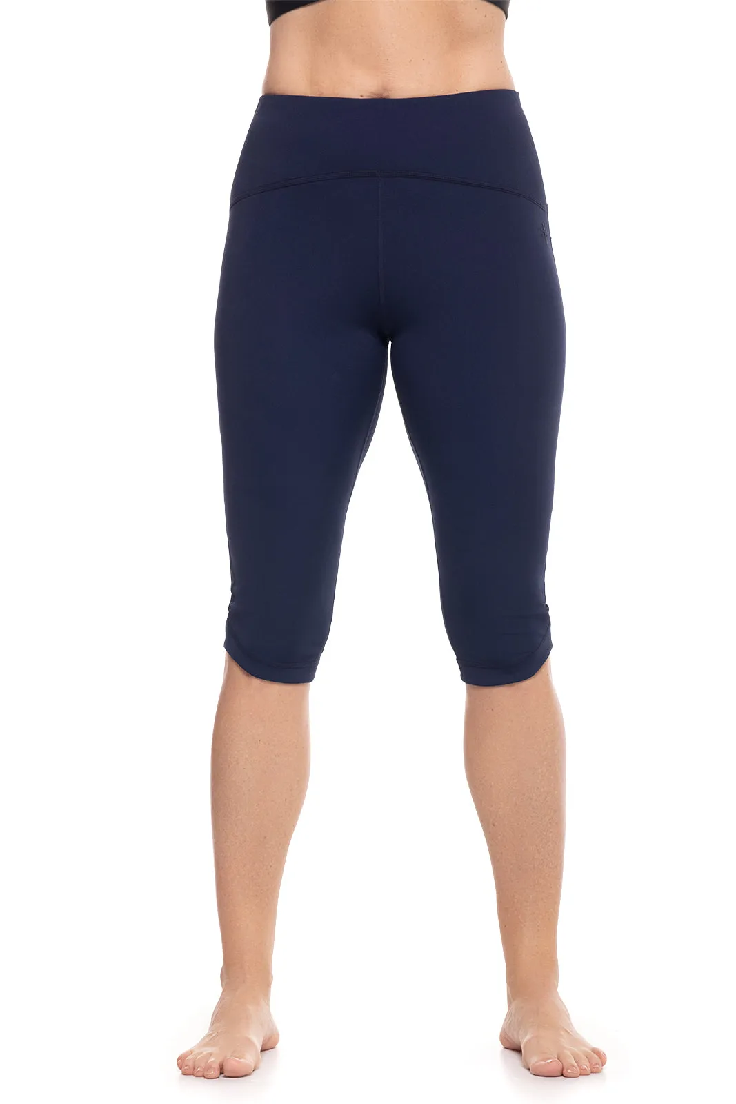 Women's Tulip Swim Capris | Navy
